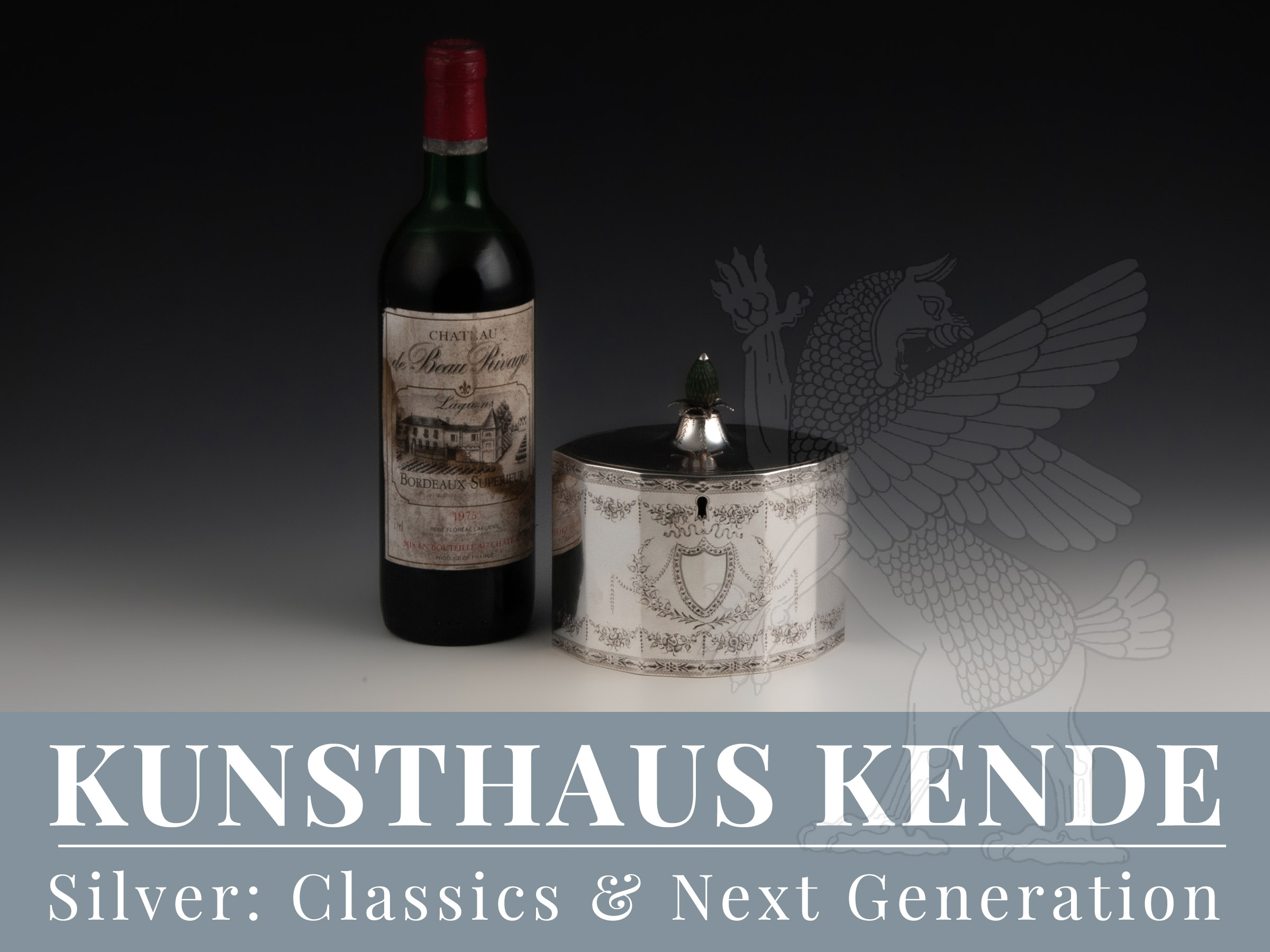 925 Silber Teedose London 1787 antik Classics