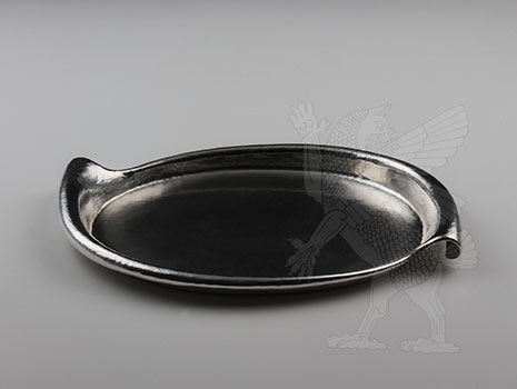 An Art Déco sterling silver tray