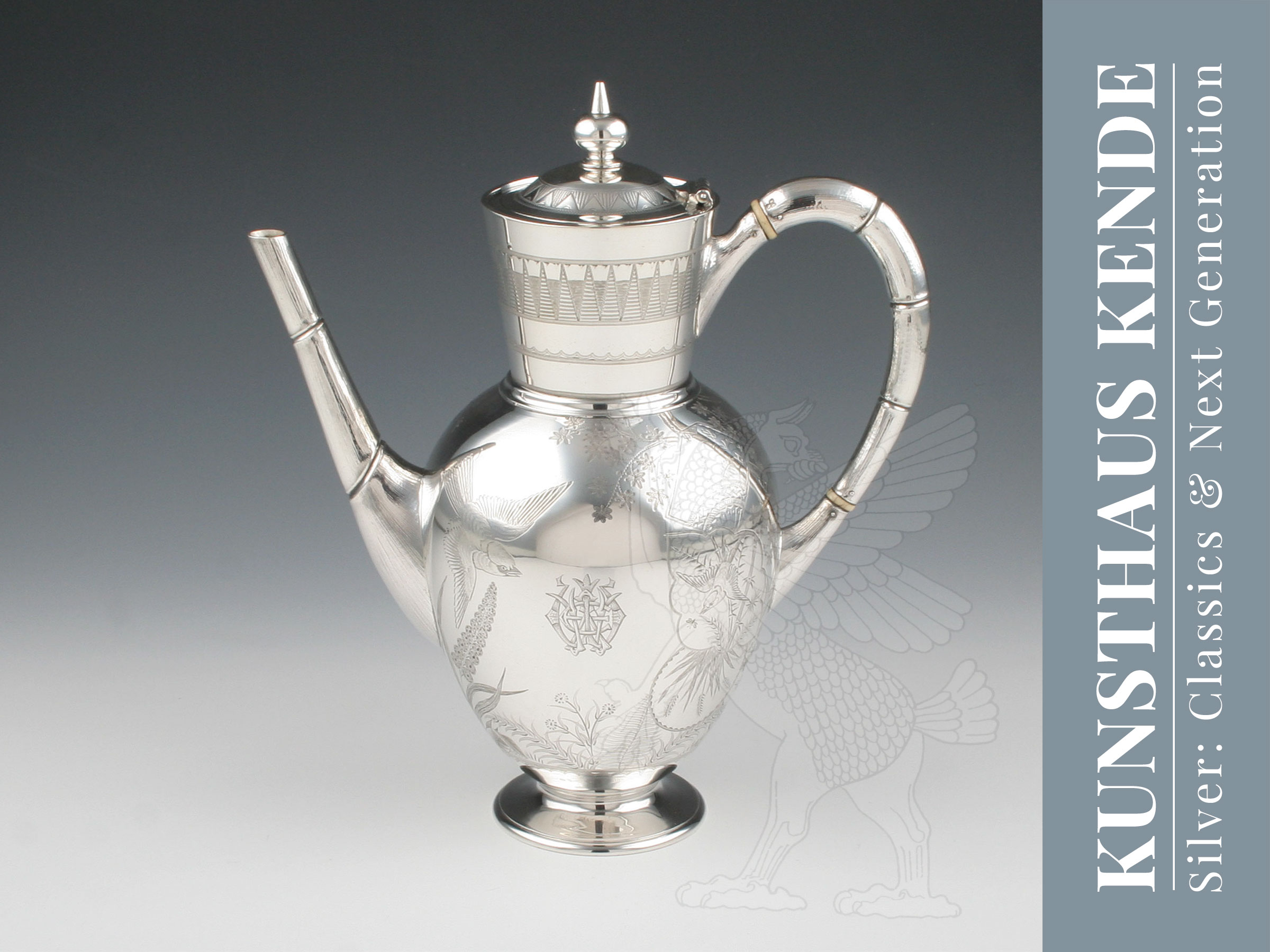 aesthetic style silver coffeepot aesthetic movement silver classics