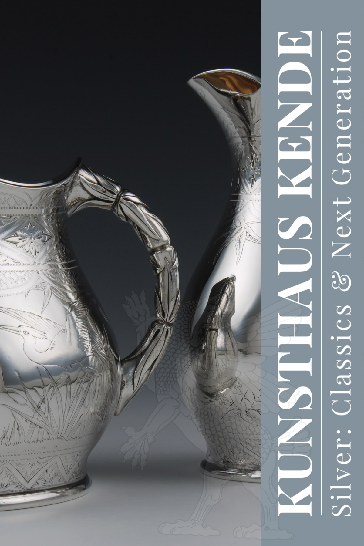 Aesthetic Silver milk and sugar set London 1879