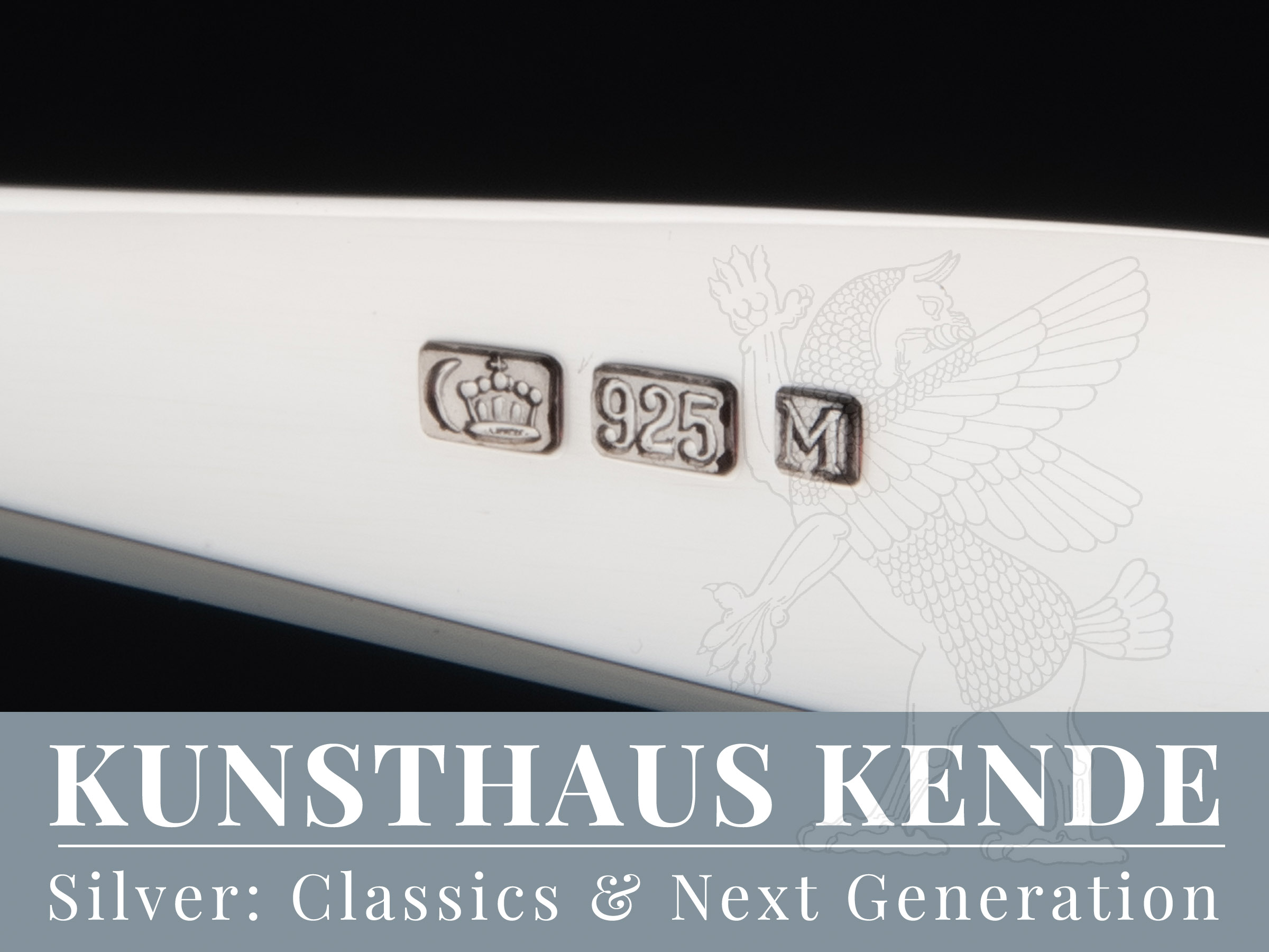 Andreas Moritz Sterling Silber Besteck Kunsthaus Kende