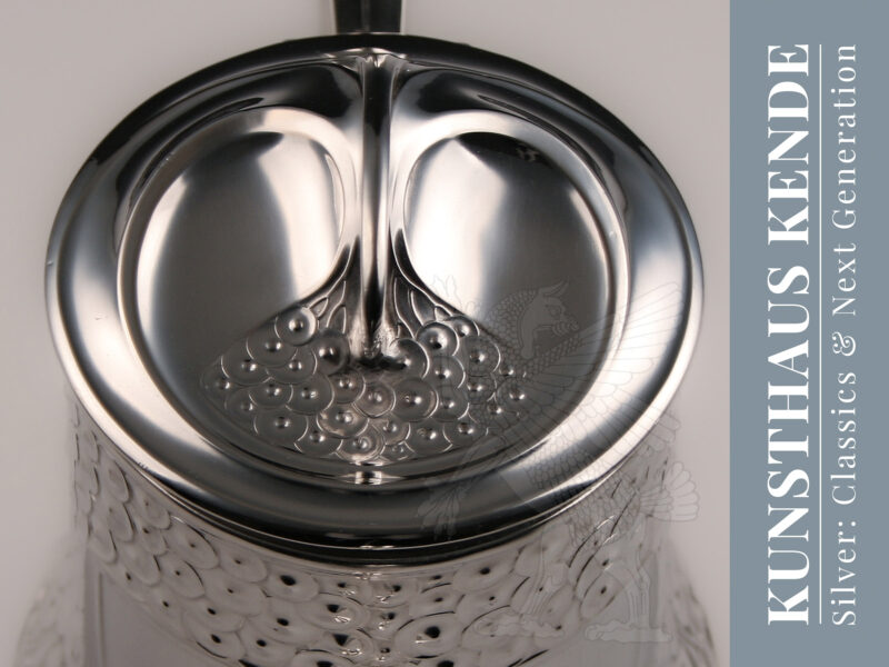 Antike Silber Jugendstil Kaffeekanne
