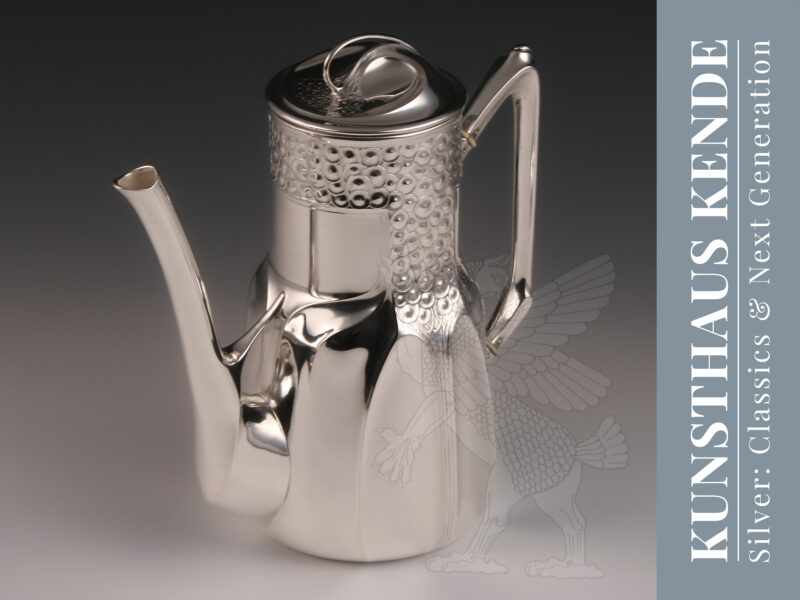 Art Nouveau silver coffeepot Orivit