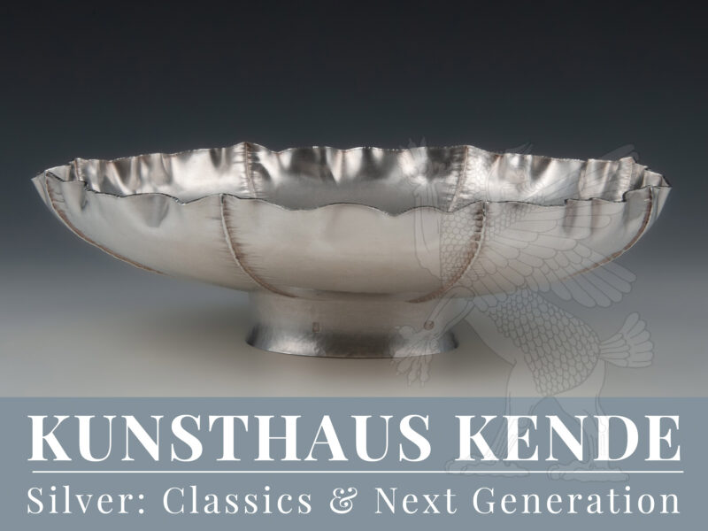 Contemporary Britannia Silver bowl