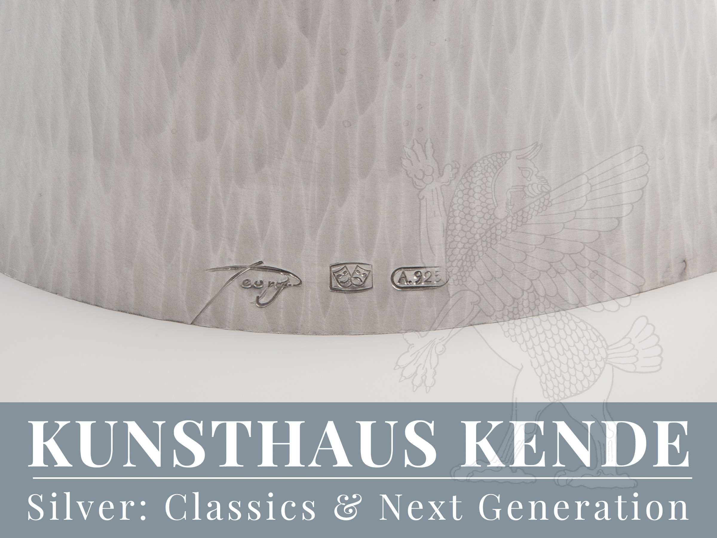 Georges Cuyvers candélabre chandelier argent 925