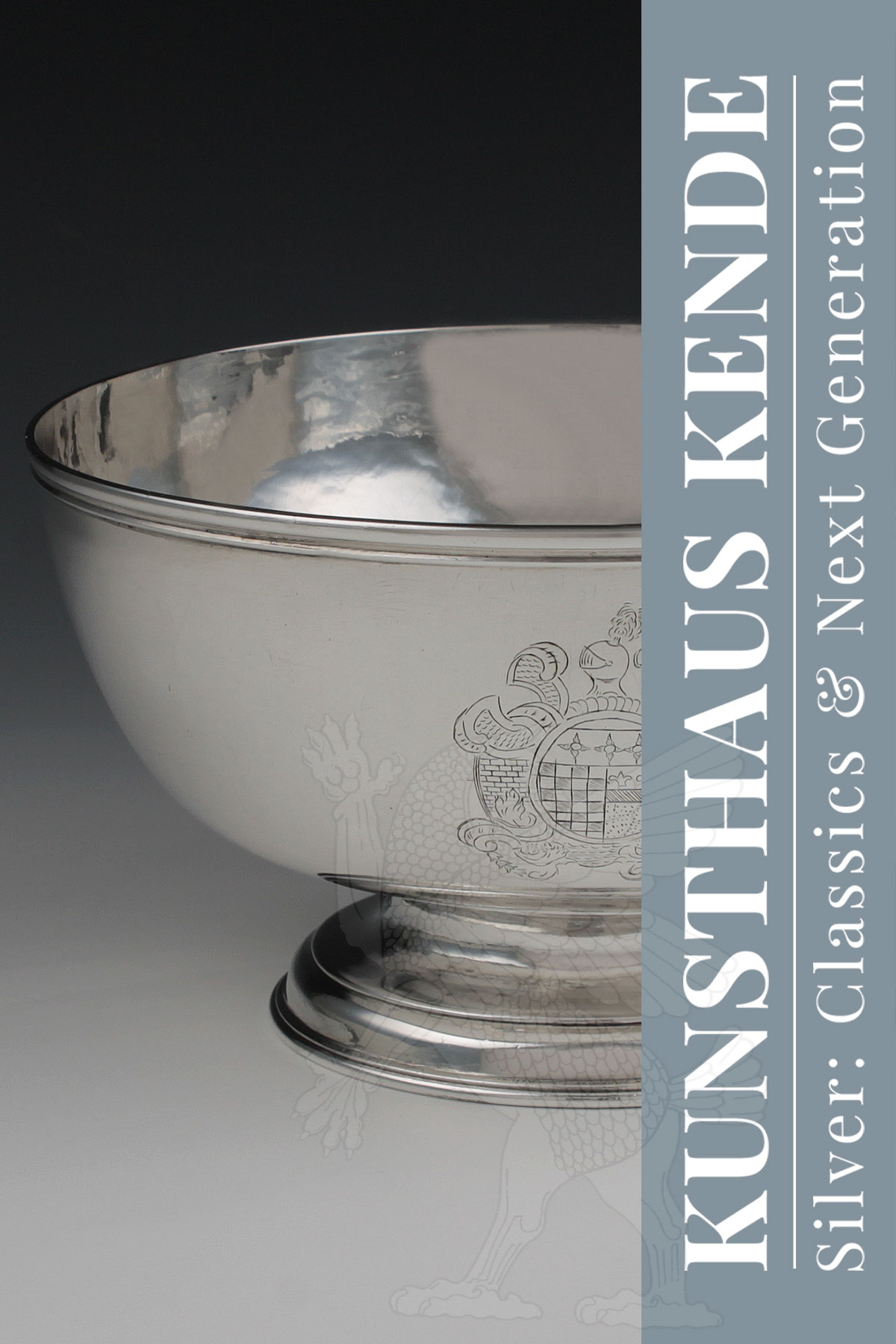 Georgian Britannia Silver bowl London 1717 18th century antique silver Classics
