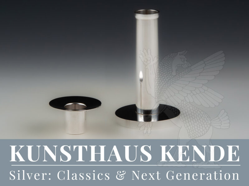 Kerzenleuchter Andreas Moritz Lettré 925 Silber