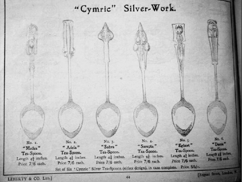 Liberty & Co. silver spoons Archibald Knox