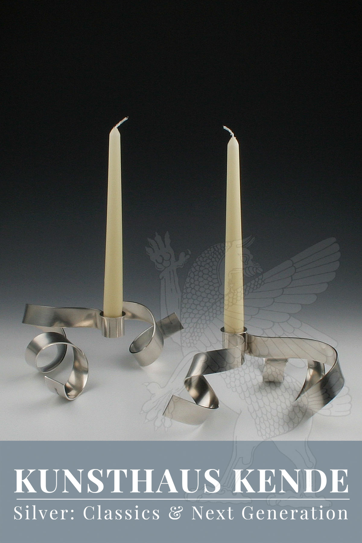 modern sterling silver candelabras design silver ane christensen