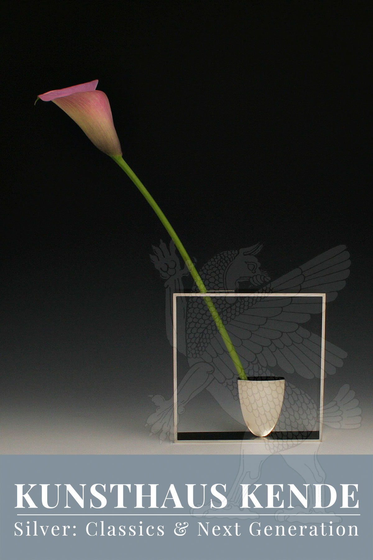 moderne Silber Vase Deko modern Blumenvase Tafelsilber Next Generation
