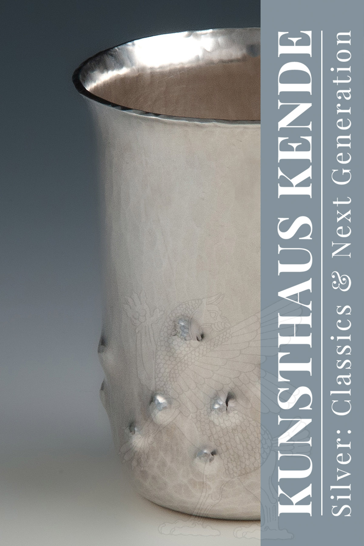 gobelet coupe argent contemporain maître orfèvre Georges Cuyvers