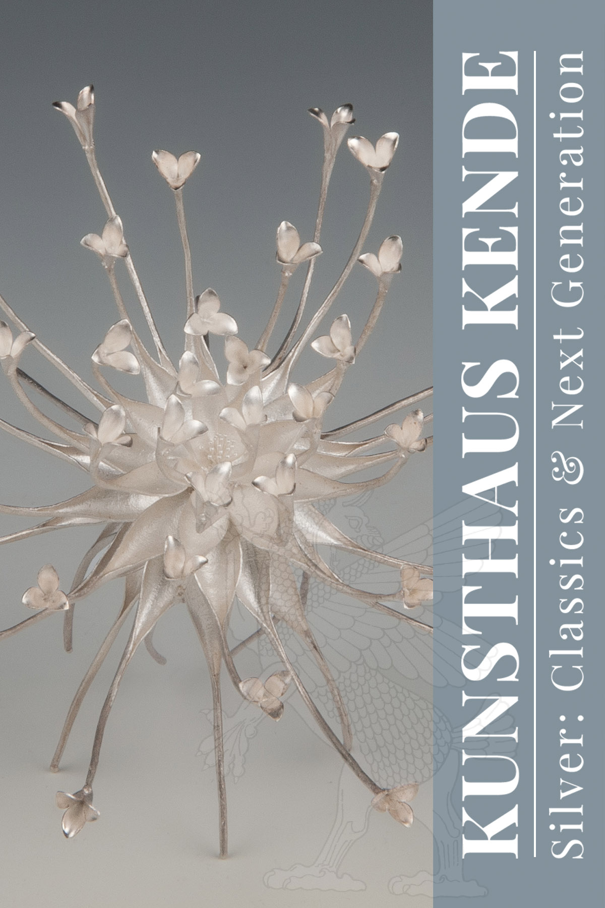 Modernes Silberdesign eines japanischen Künstlers, entdeckt bei Kunsthaus Kende - Next Generation