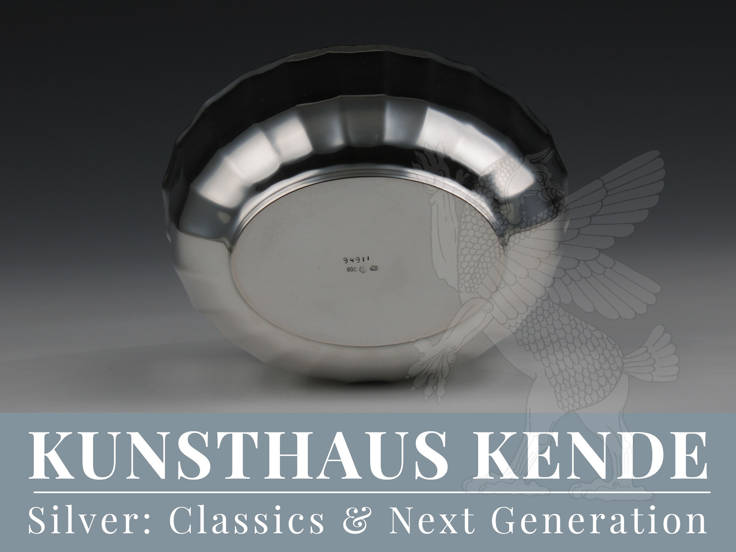 Otto Prutscher Lidded box Silver Vienna Josef Hoffmann Art Nouveau Classics