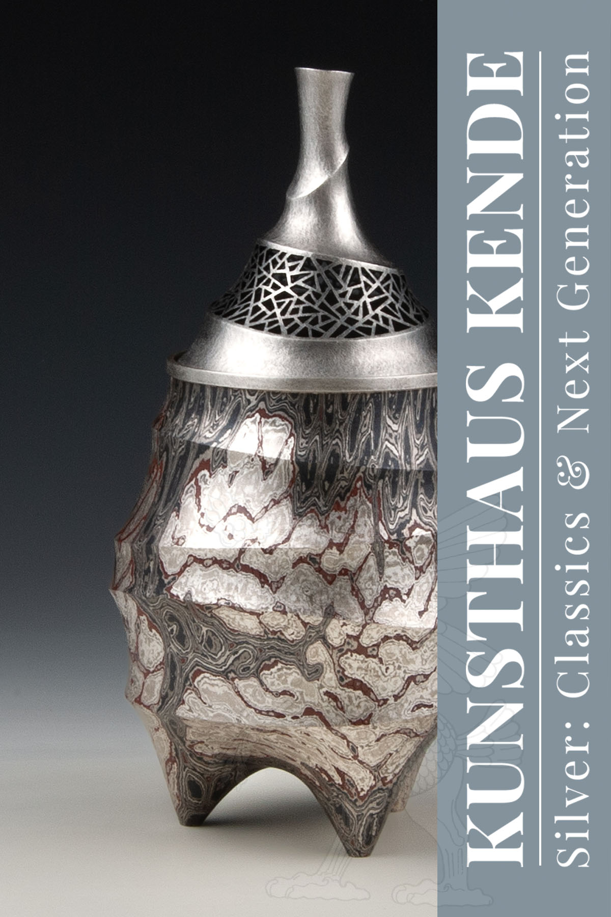 insense burner Mokume gane Ryuhei Sako