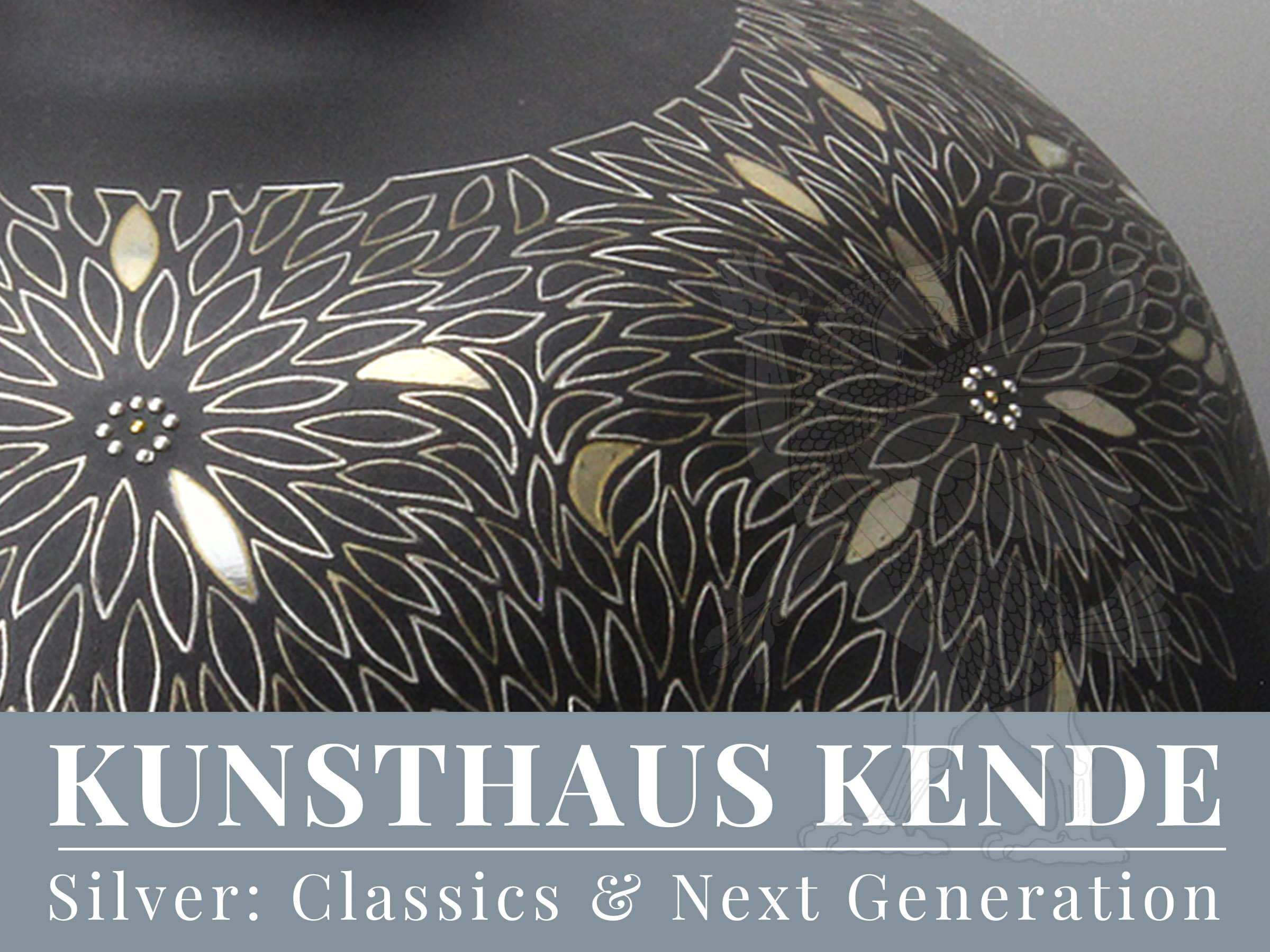 Satoshi Hara Silberschmied Kogei Silbervase modern Japan