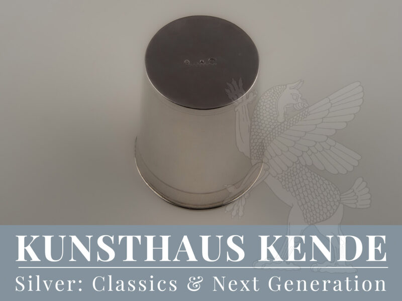 Silber Becher Augsburg 1692-97 Renaissancebecher