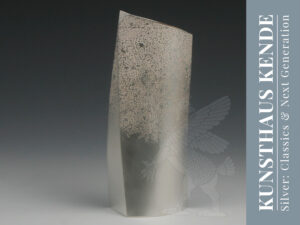 Silber Vase modern silber deko vase gross groß next generation