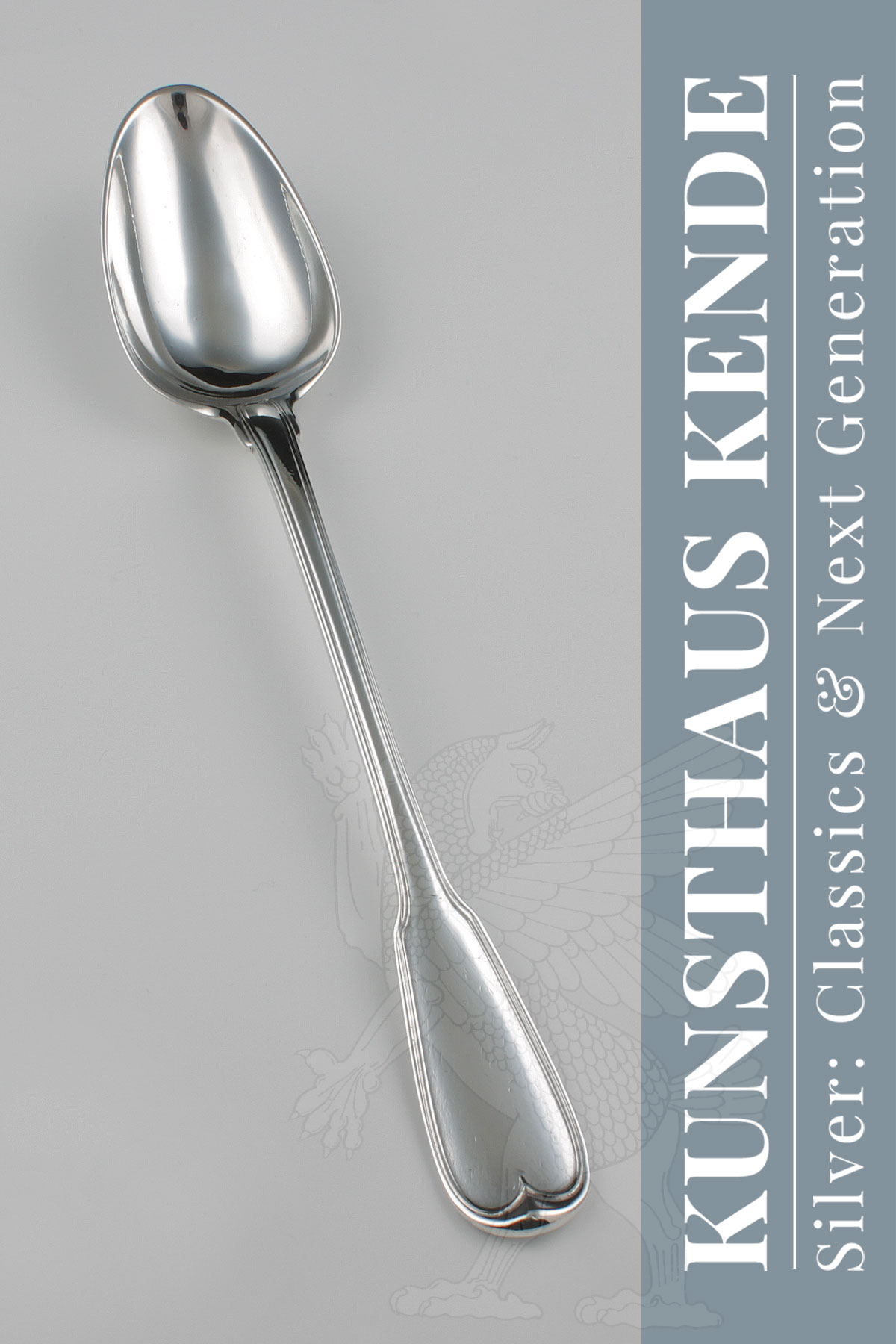 Silver Basting spoon Paris 1776-77 flatware silverware classics