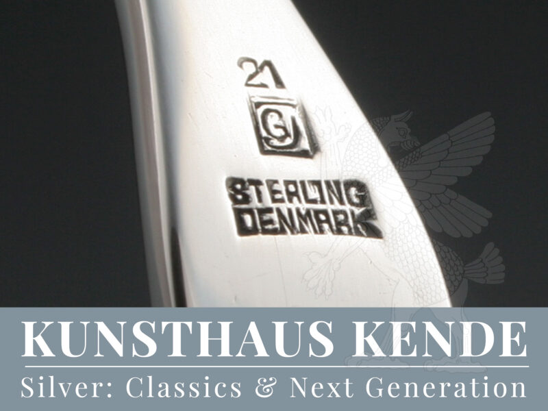 Sterlingsilber Fleischgabel Ornamental Classics Silberbesteck Jensensilber
