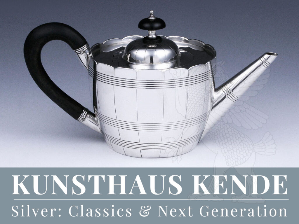 Teekanne Silber 925 London 1852 antike englische Classics