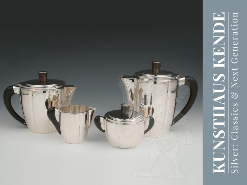 Teekanne Silber antik englische Teeservice Teegeschirr Antiquitäten Classics
