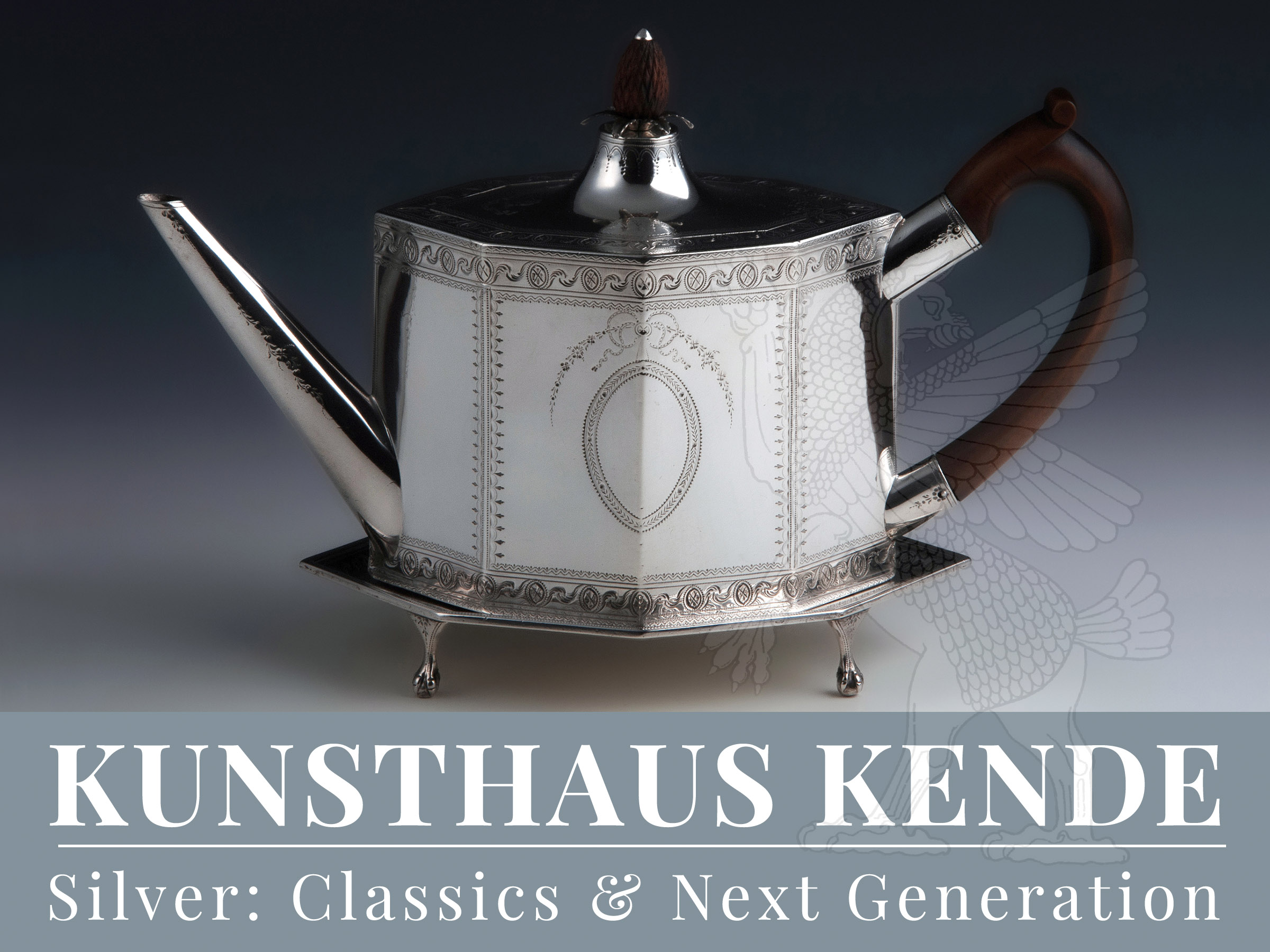 antike englische Silber Teekanne sterlingsilber