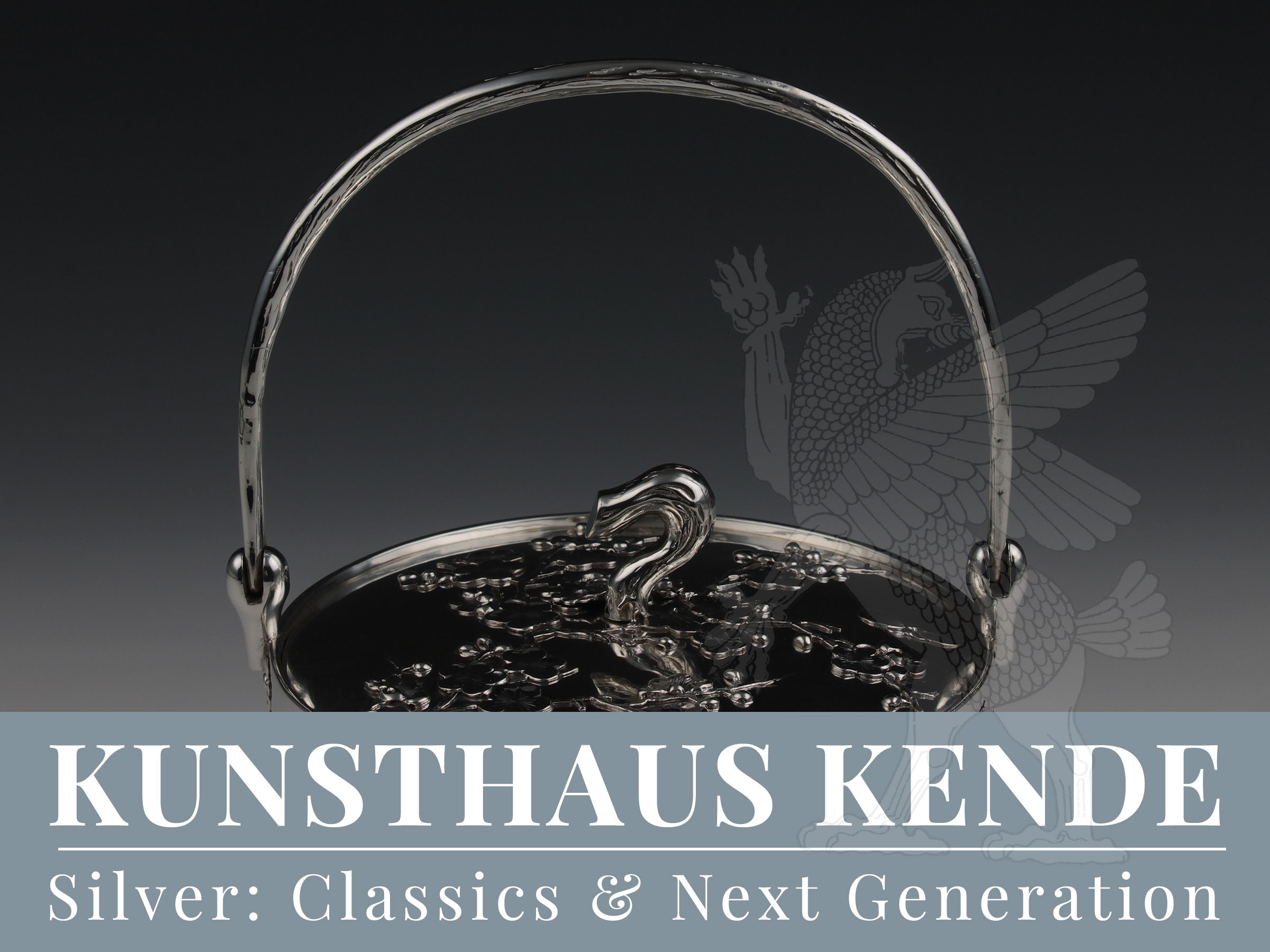 Wang Hing chinese export silver biscuit barrel antique Classics