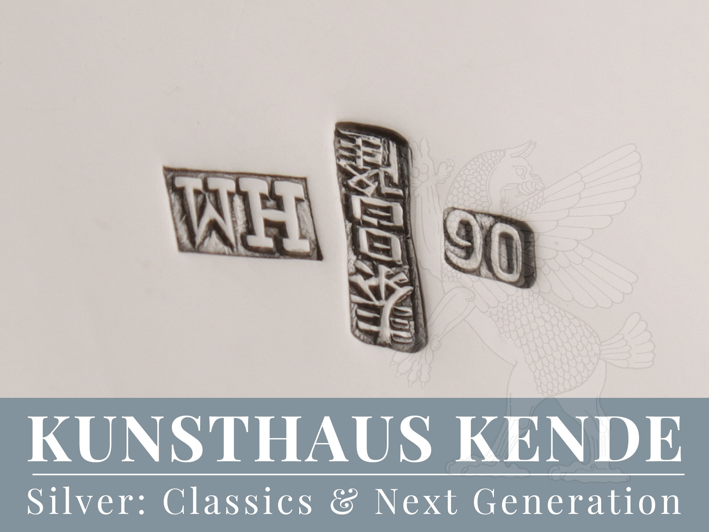 Wang Hing chinesisches Exportsilber antikes Silber Hong Kong Classics