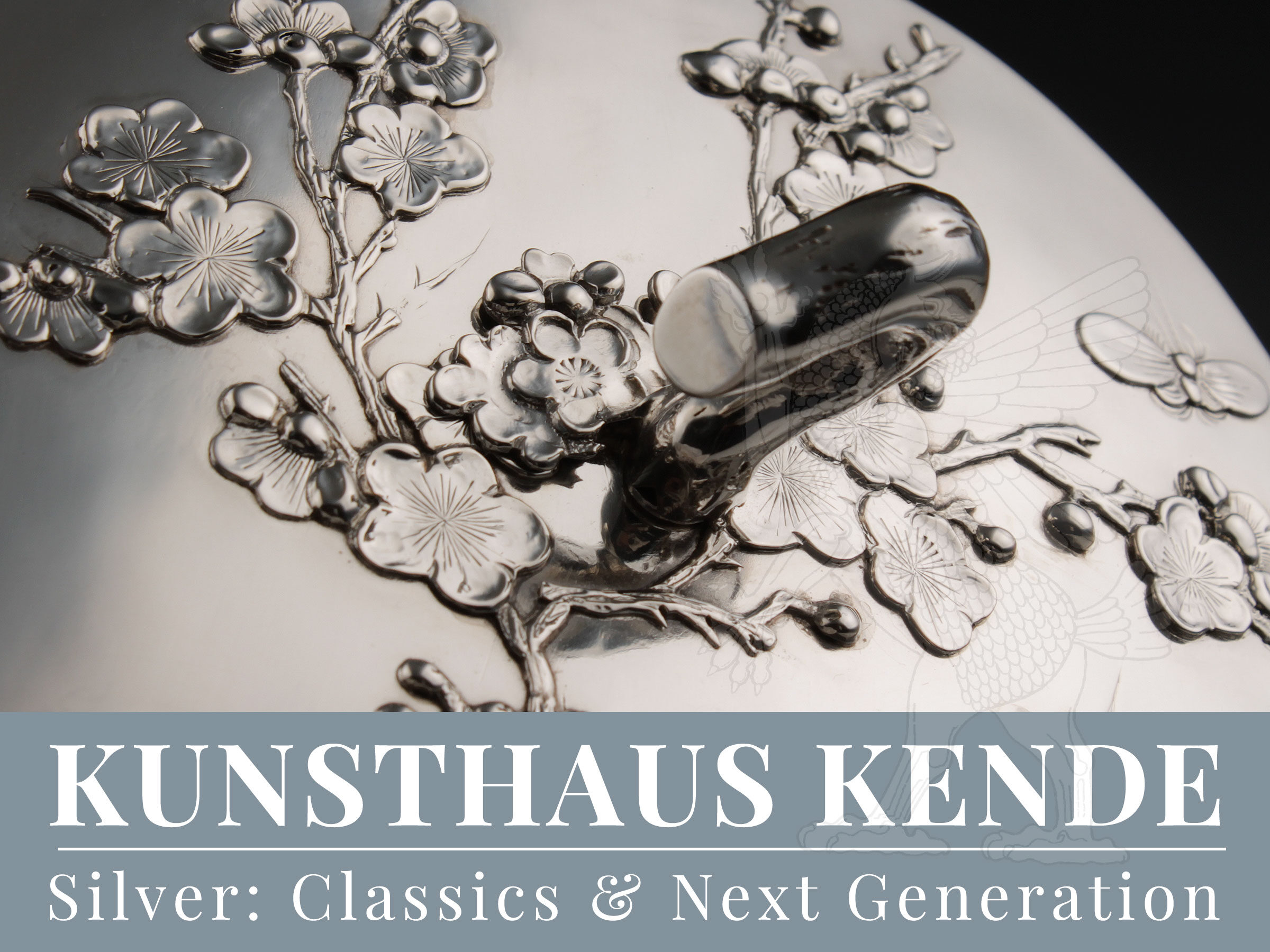 Wang Hing Chinesisches Exportsilber Deckeldose Keksdose antik wang Classics