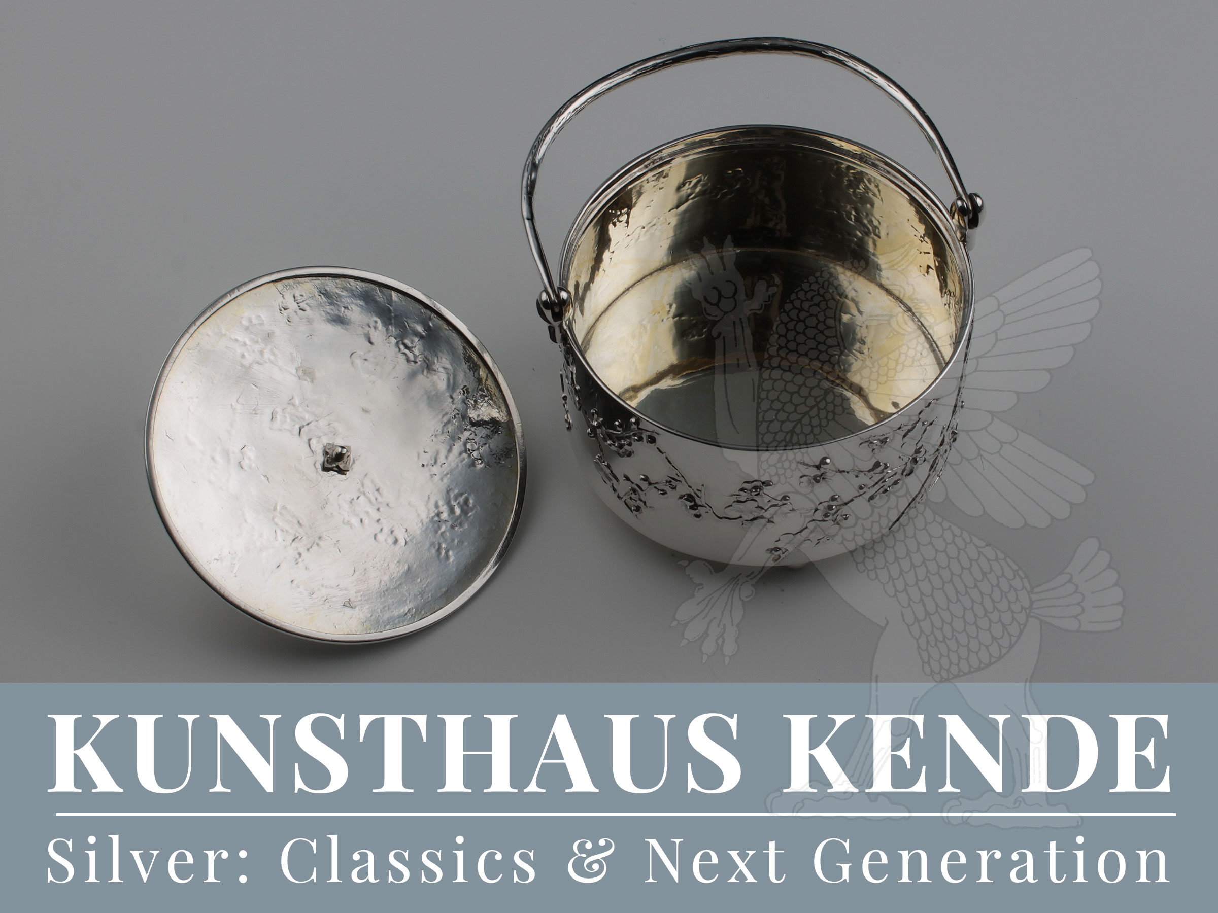 Wang Hing Chinesisches Exportsilber Deckeldose Tafelsilber Classics