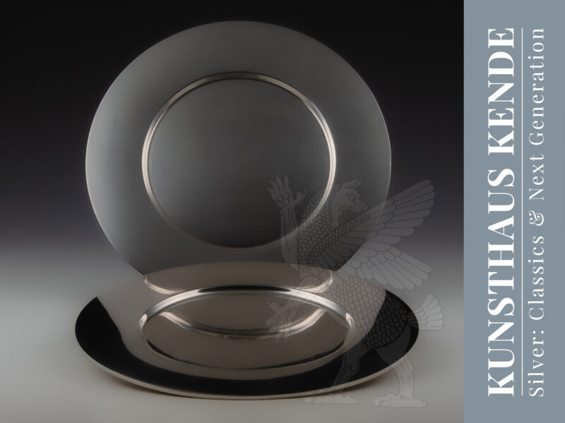 Wilfried Moll Sterling Silber Design Platzteller